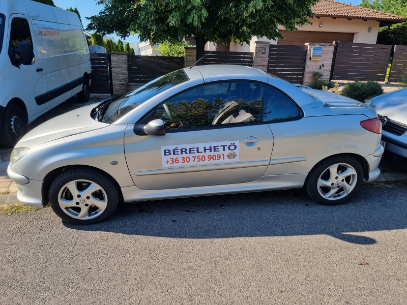 Peugeot 206 cc (kabrió)